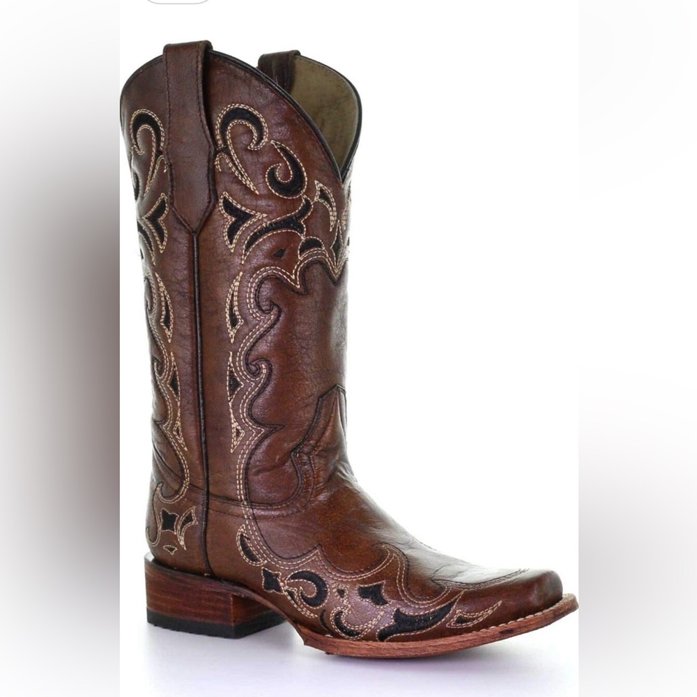 Brown Western Cowboy Boots